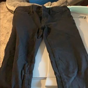 Black American Eagle jeggings